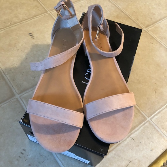 j crew ankle strap sandals